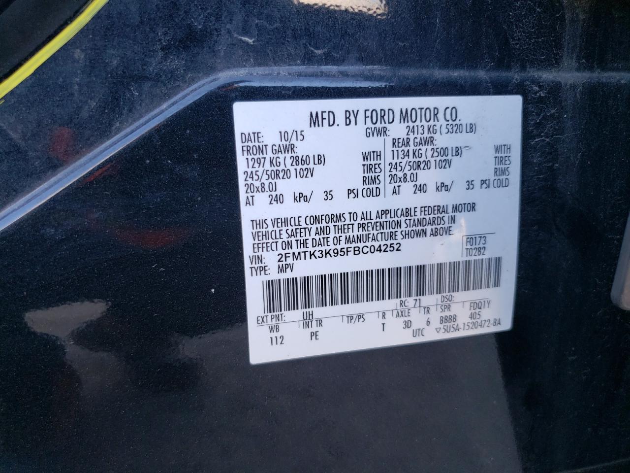 2015 Ford Edge - Image 14