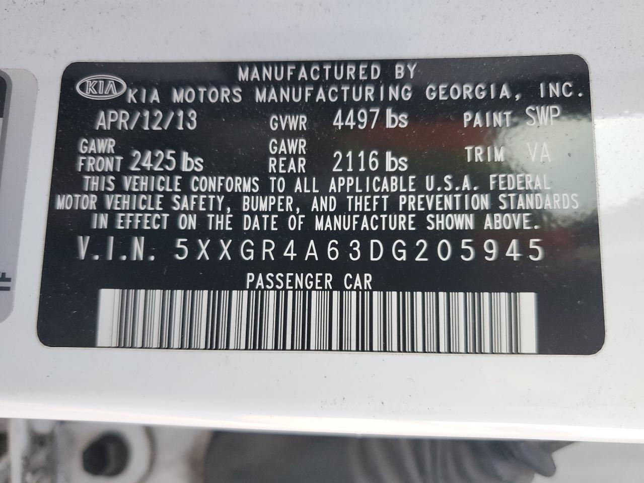 2013 Kia Optima - Image 12