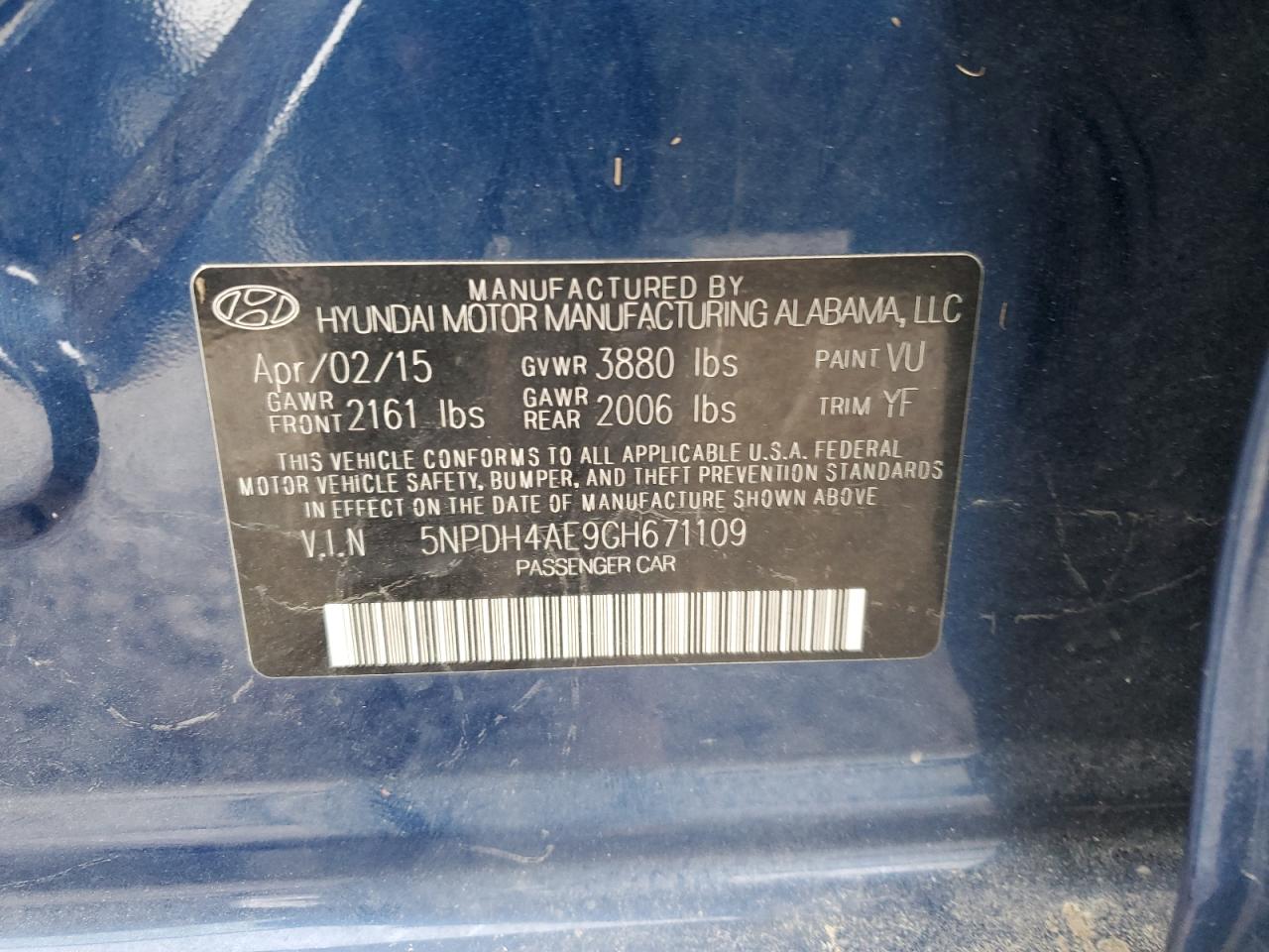 2016 Hyundai Elantra - Image 12