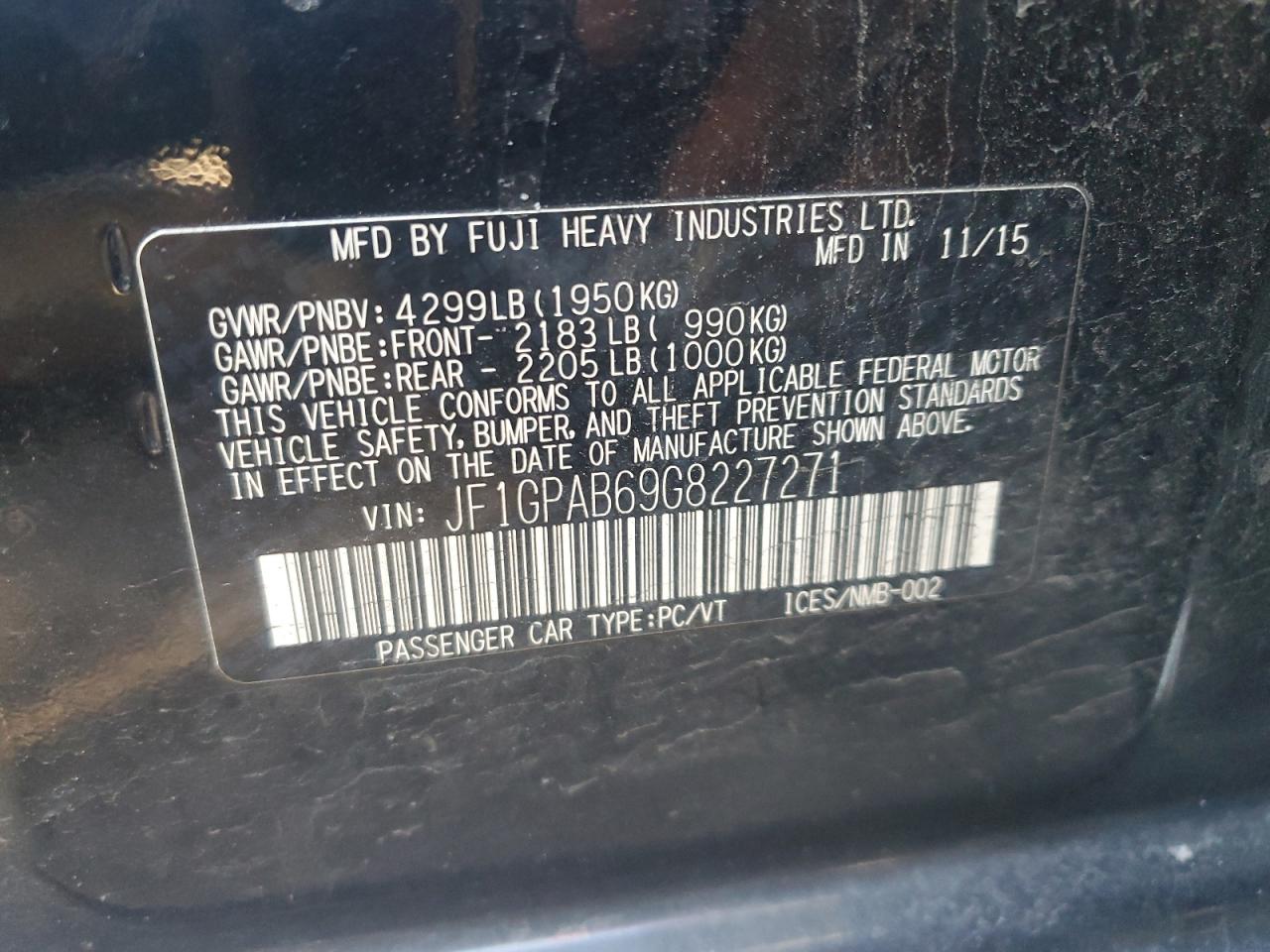2016 Subaru Impreza - Image 12