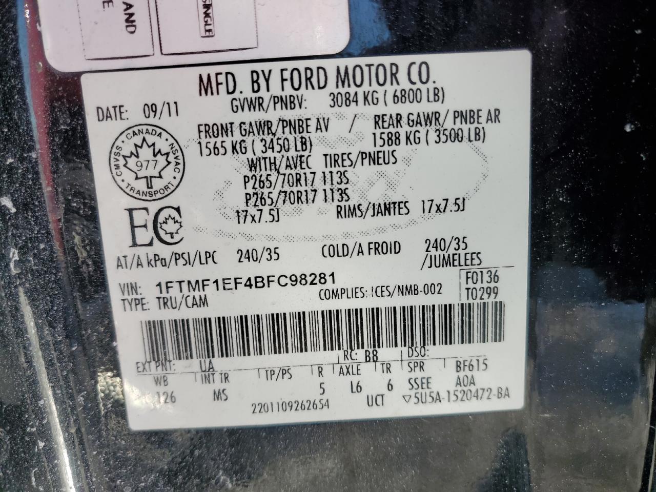 2011 Ford F-150 - Image 14