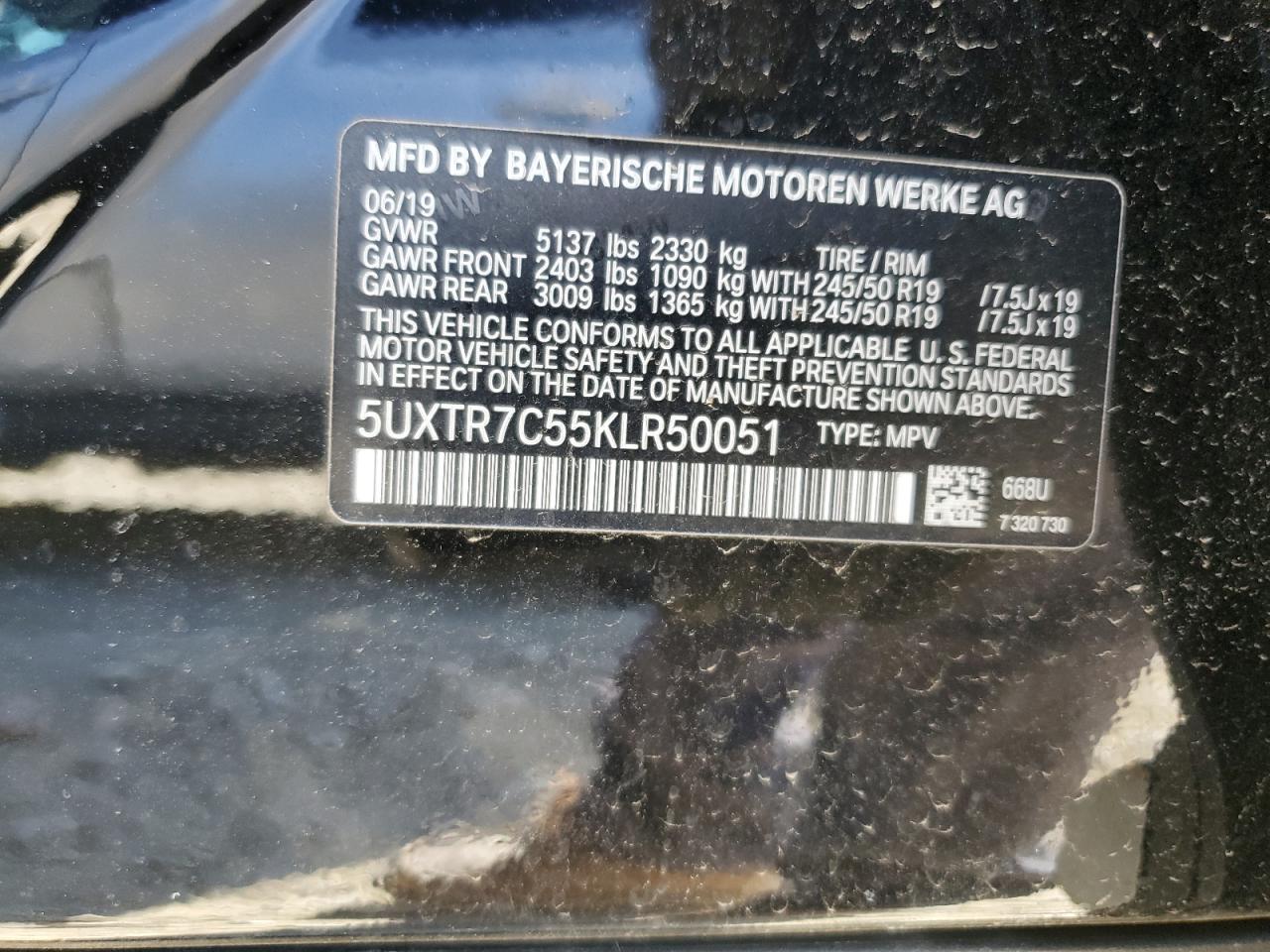 2019 BMW X3 - Image 13