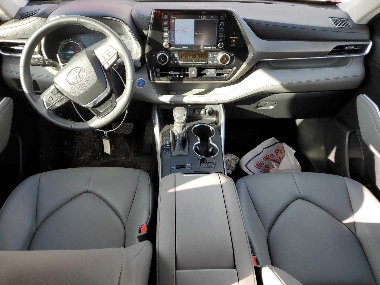 2021 Toyota Highlander Hybrid Platinum VIN: 5TDFARAH1MS010541 Lot: 46156195
