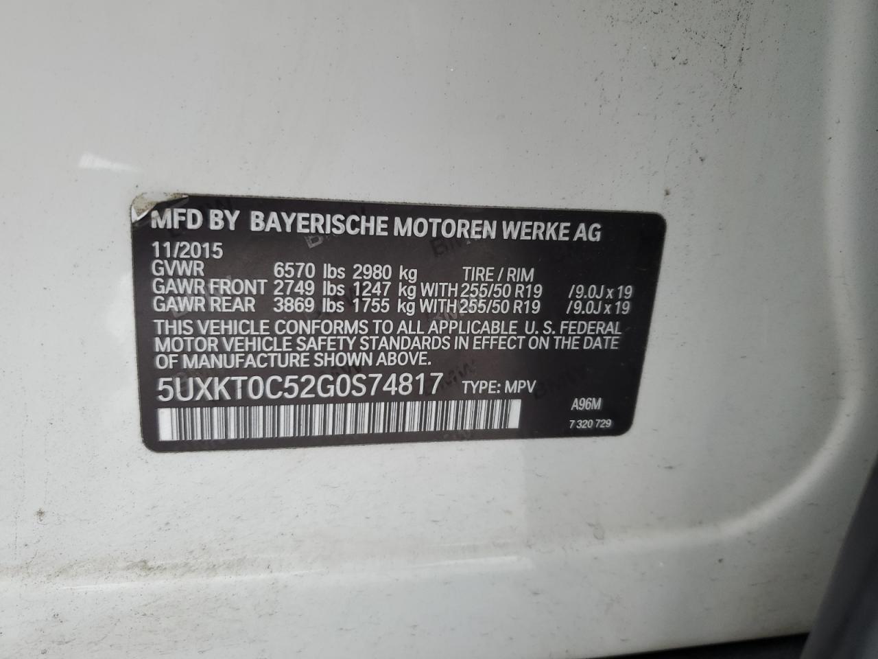 2016 BMW X5 - Image 13