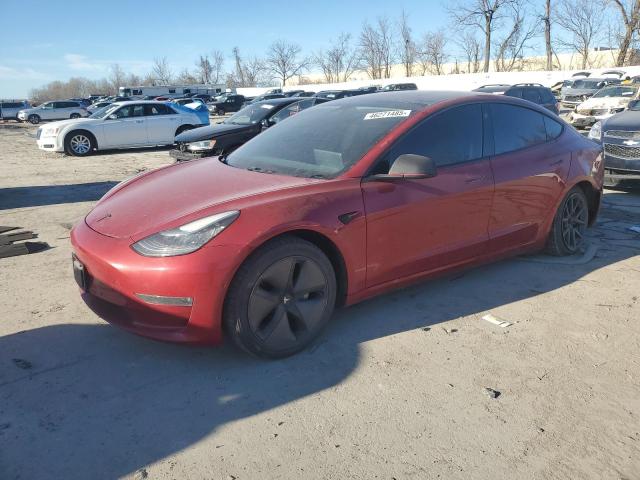 TESLA MODEL 3 2018 Красный
