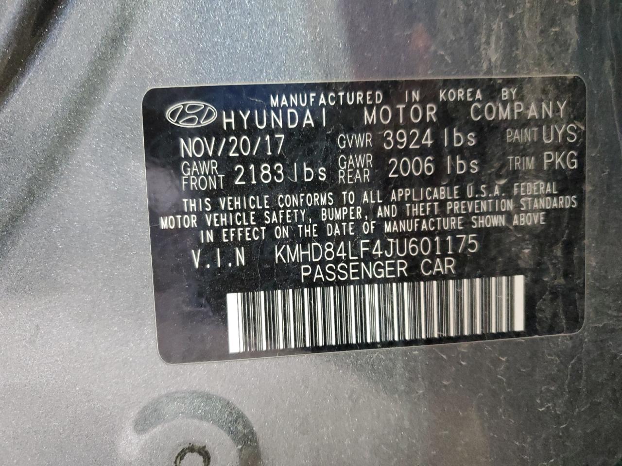 2018 Hyundai Elantra - Image 13