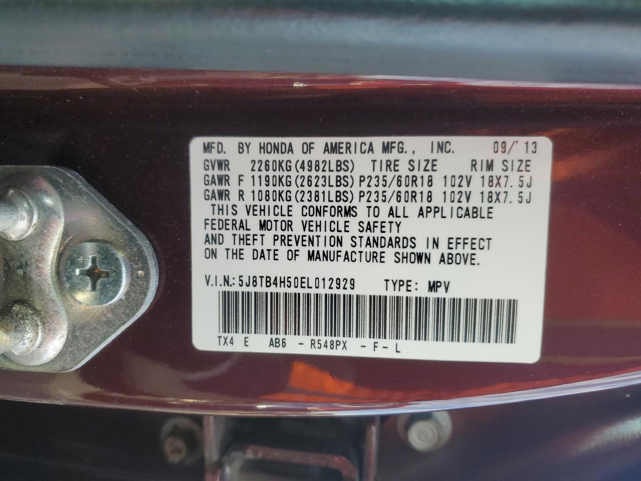 2014 Acura RDX - Image 14