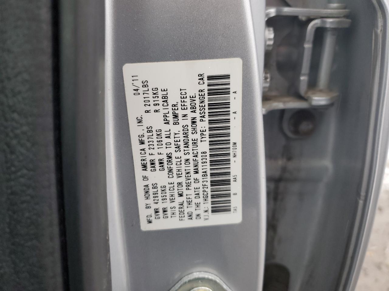 2011 Honda Accord - Image 12