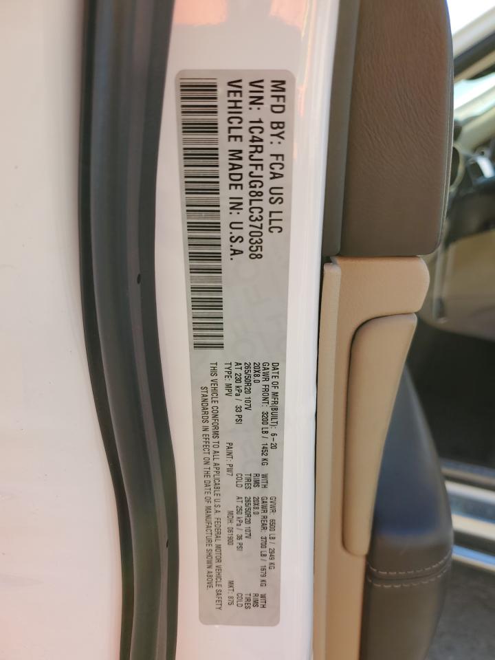 2020 Jeep Grand Cherokee - Image 14