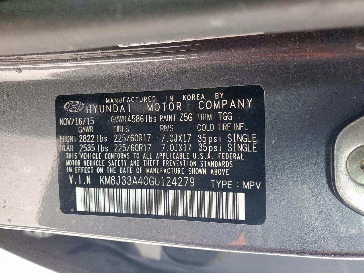 2016 Hyundai Tucson - Image 13