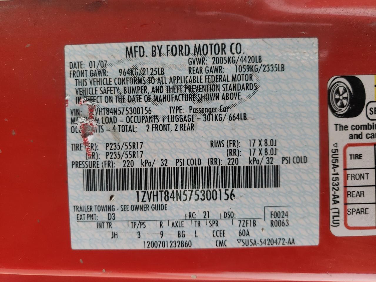 2007 Ford Mustang - Image 12