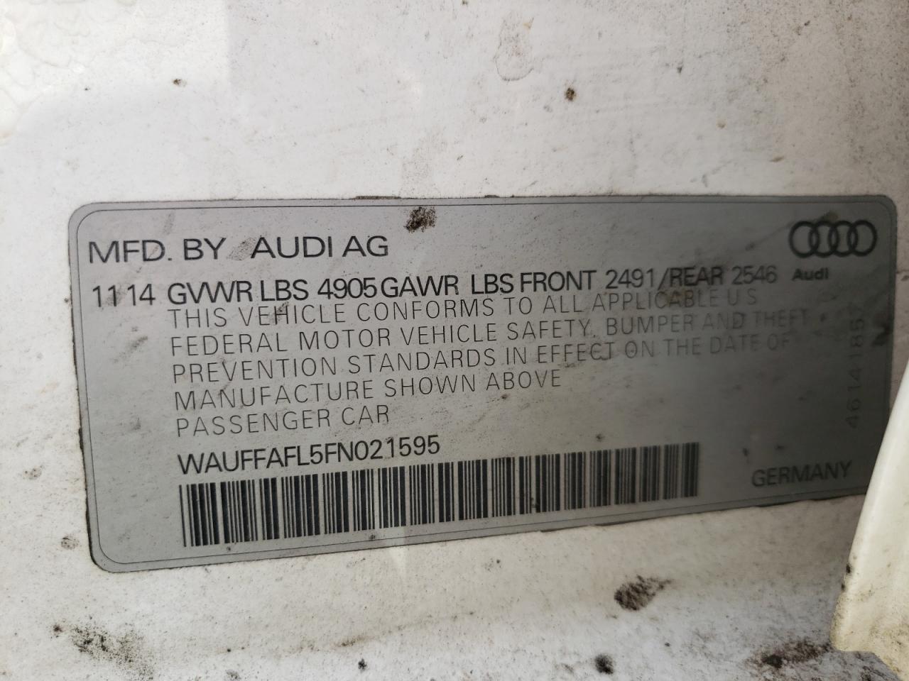 2015 Audi A4 - Image 15