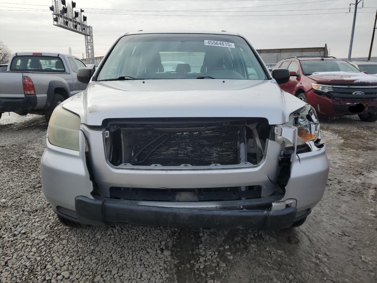 2006 Honda Pilot Lx VIN: 5FNYF18186B011892 Lot: 45564615