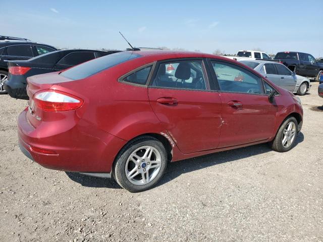  FORD FIESTA 2017 Red