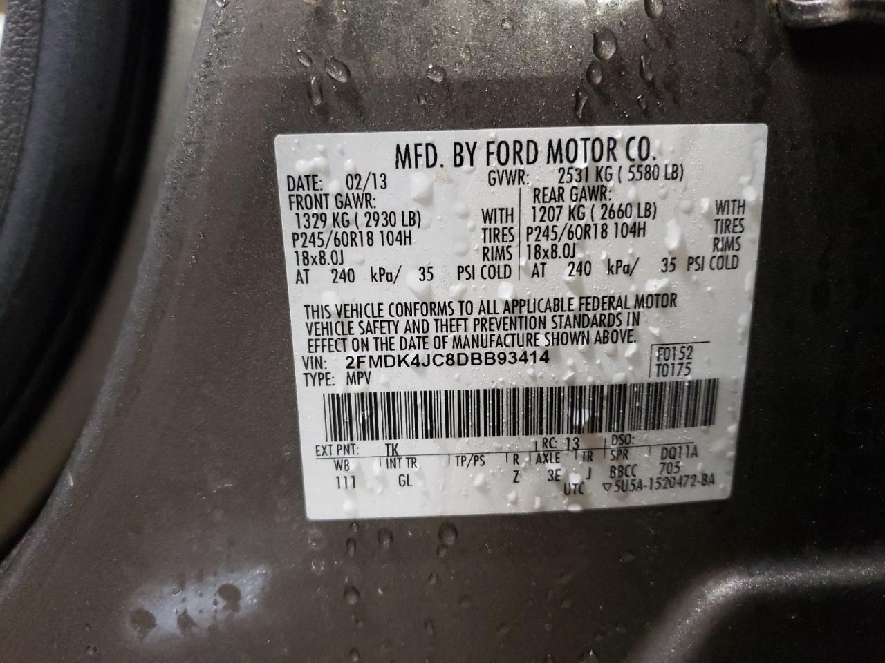 2013 Ford Edge - Image 13