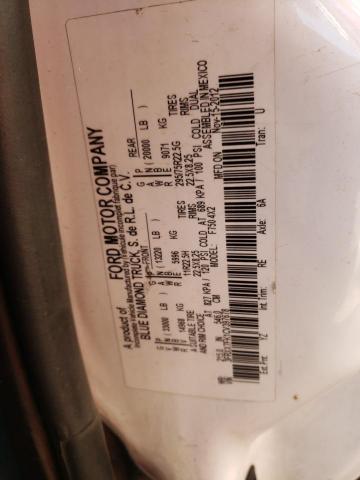 2012 FORD F750 SUPER DUTY  