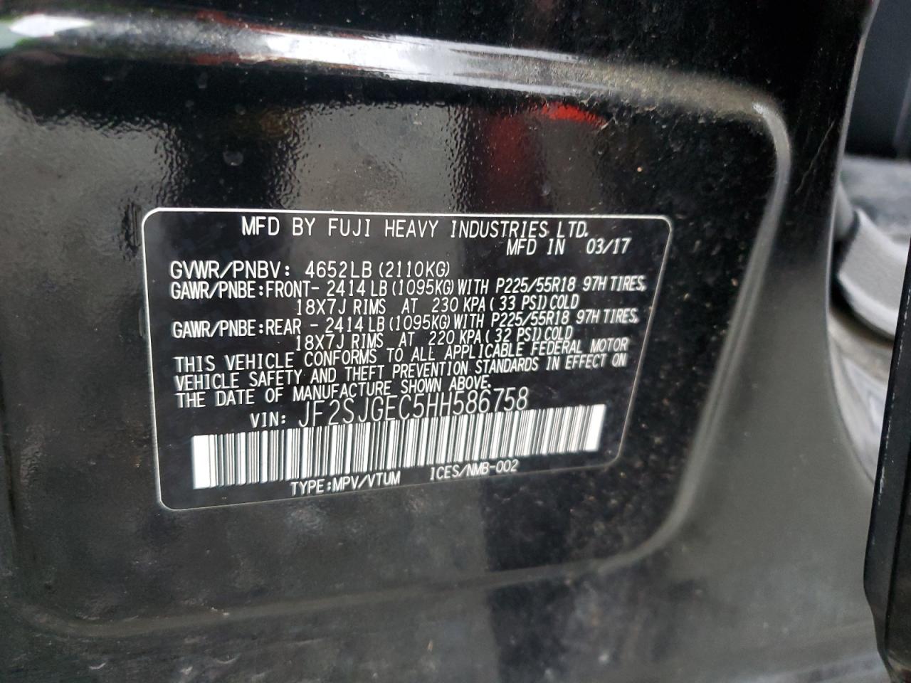 2017 Subaru Forester - Image 12