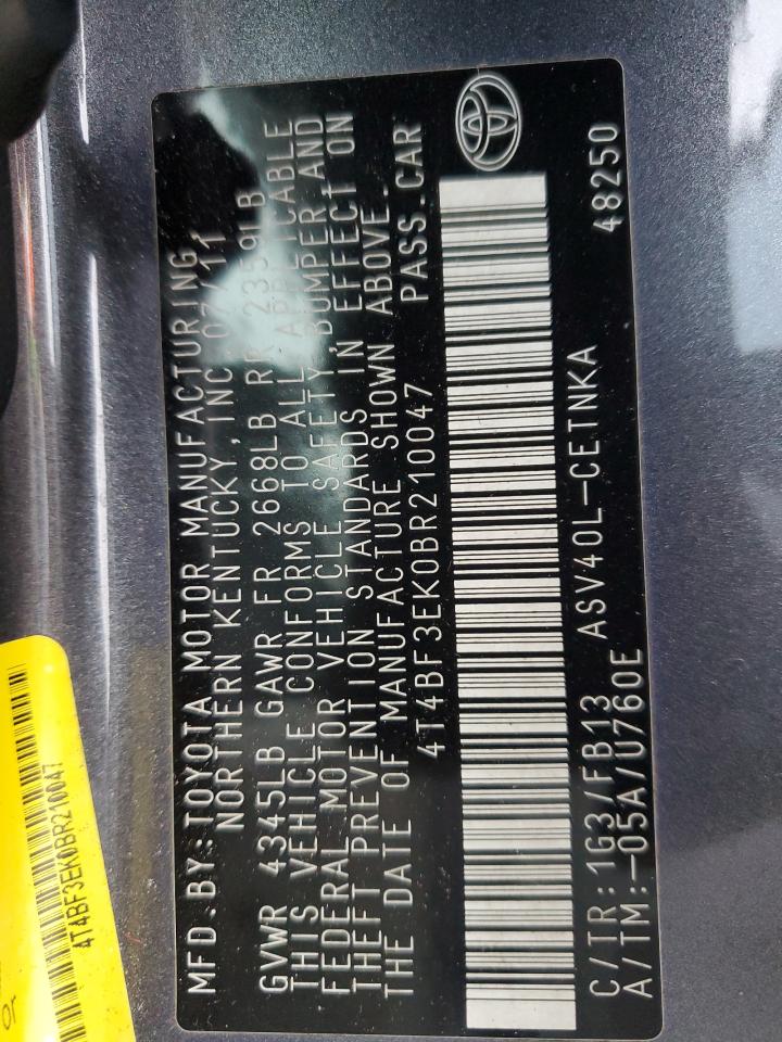 2011 Toyota Camry - Image 12