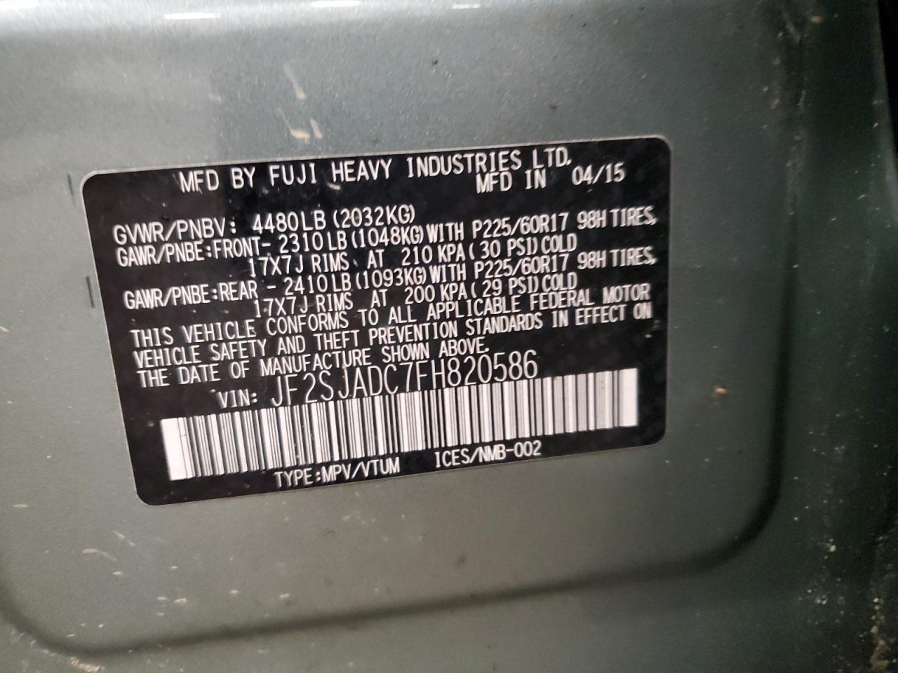 2015 Subaru Forester - Image 15