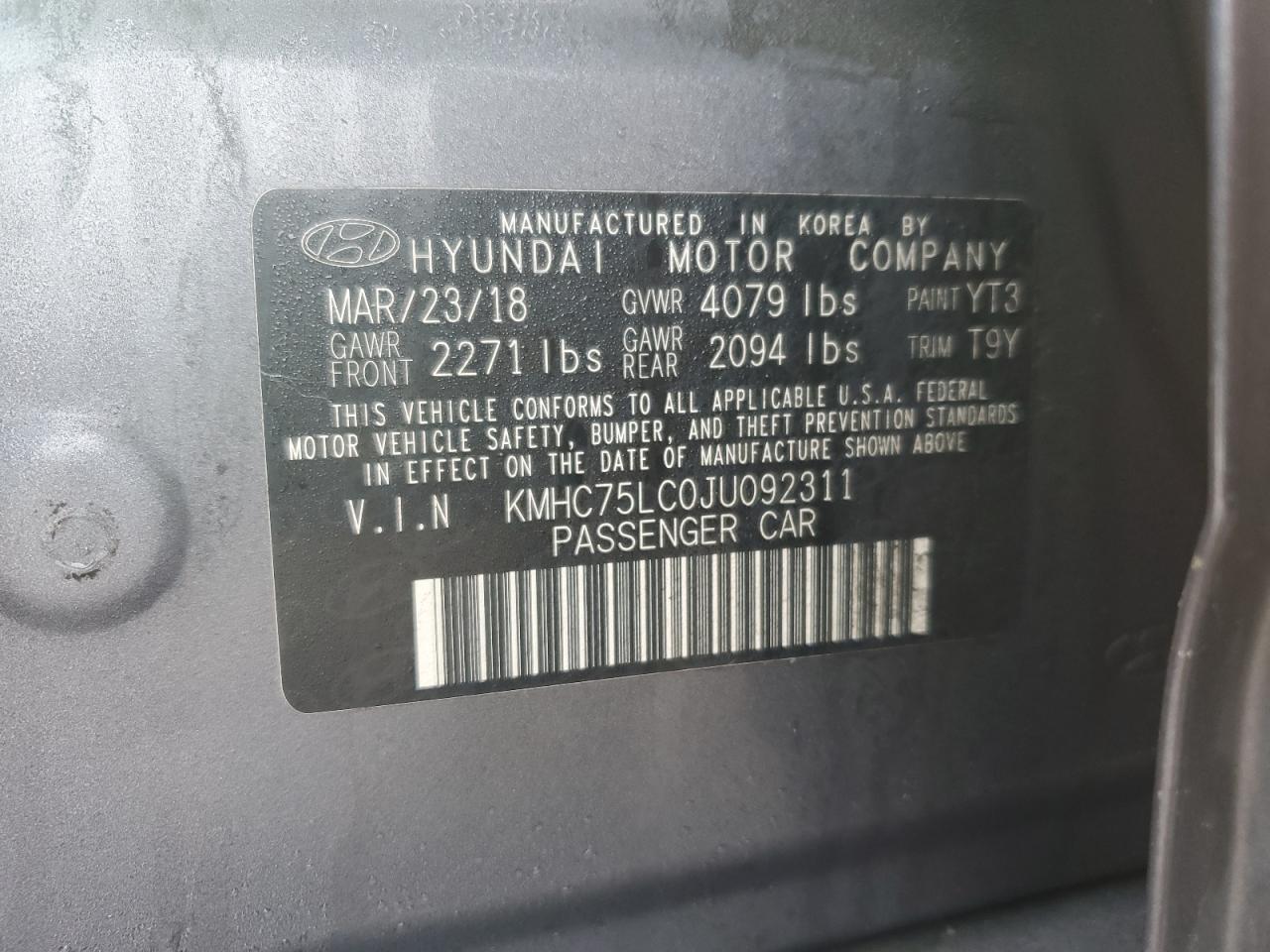 2018 Hyundai IONIQ - Image 15