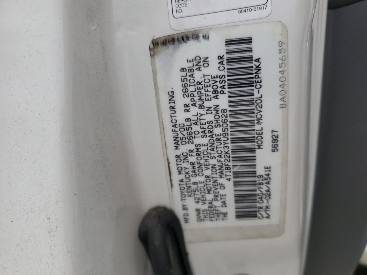 2000 Toyota Camry - Image 14