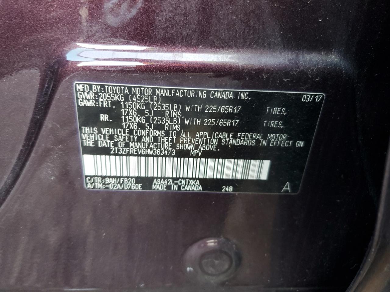 2017 Toyota RAV 4 - Image 12