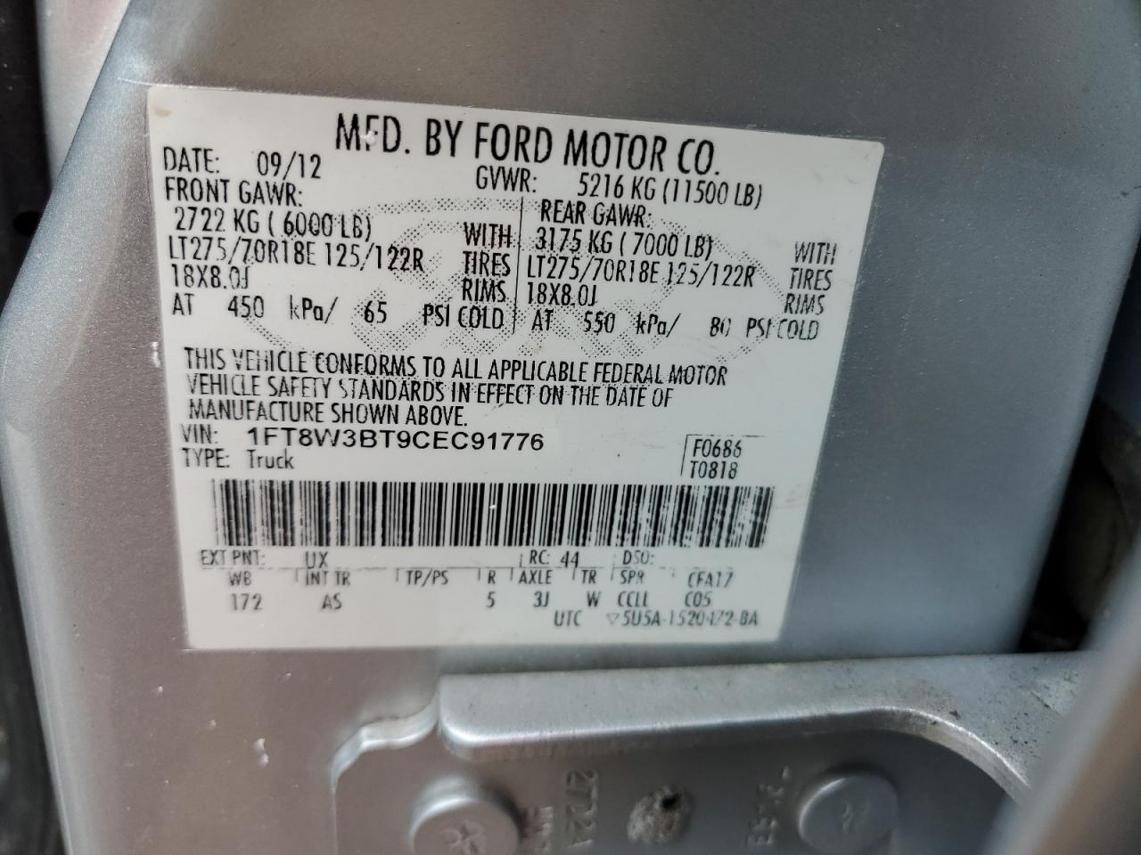 2012 Ford F350 - Image 13