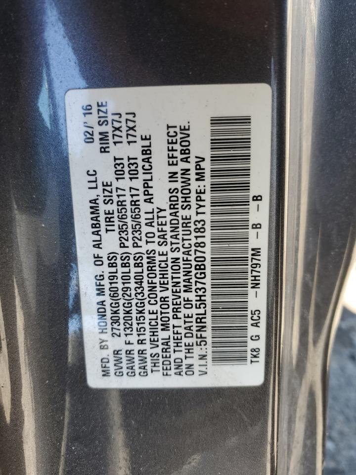 2016 Honda Odyssey - Image 13