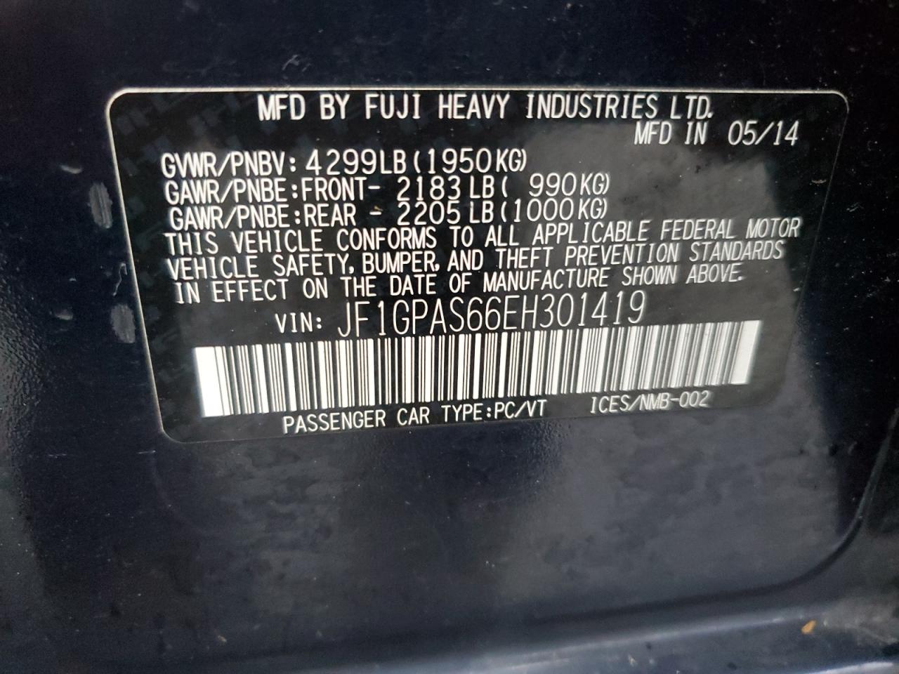 2014 Subaru Impreza - Image 14