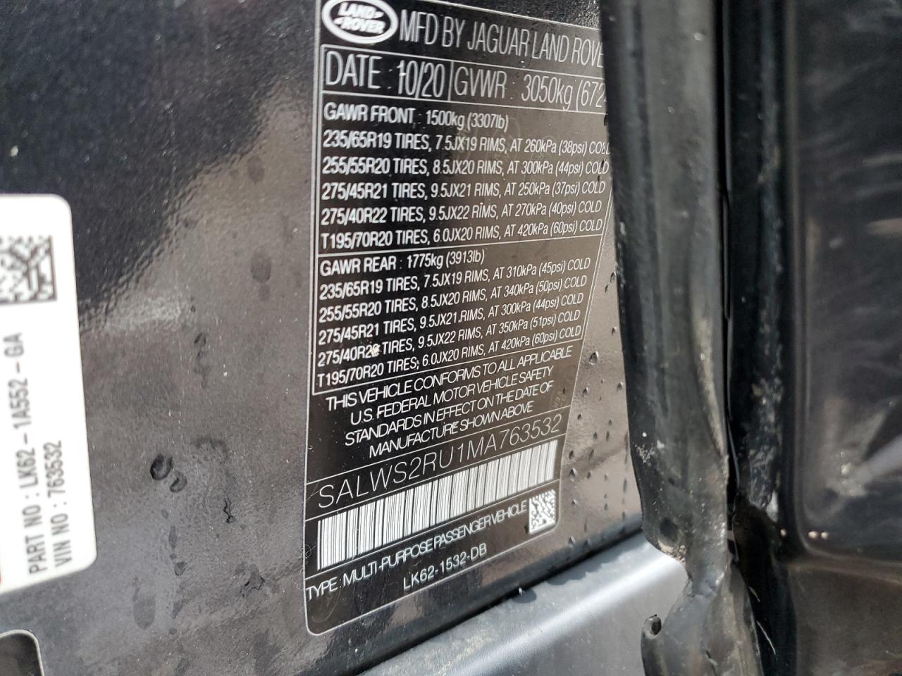 2021 Land Rover Range Rover - Image 13