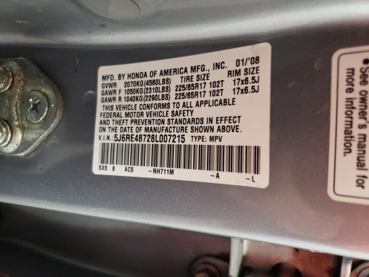 2008 Honda CR-V - Image 13
