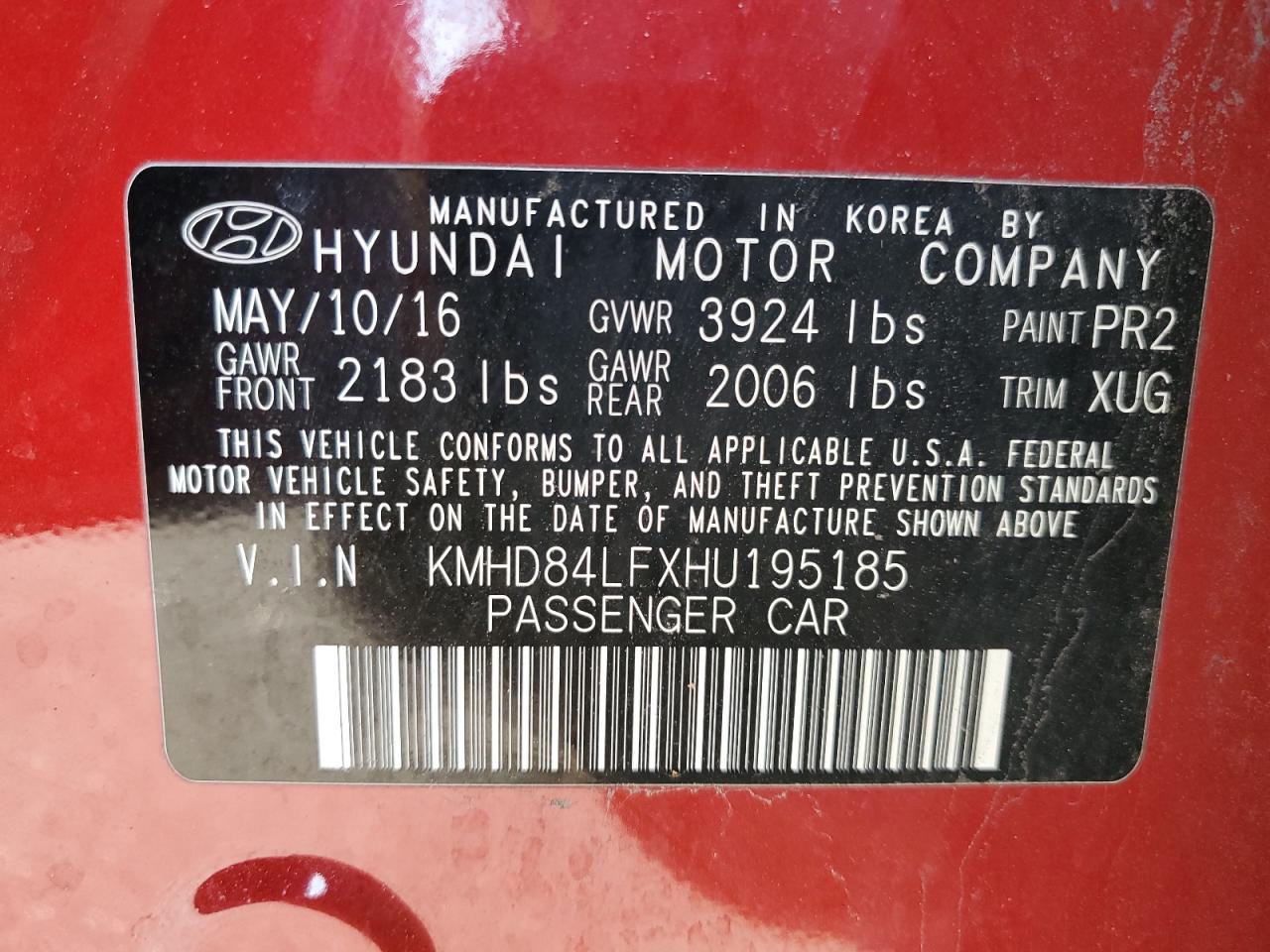 2017 Hyundai Elantra - Image 14