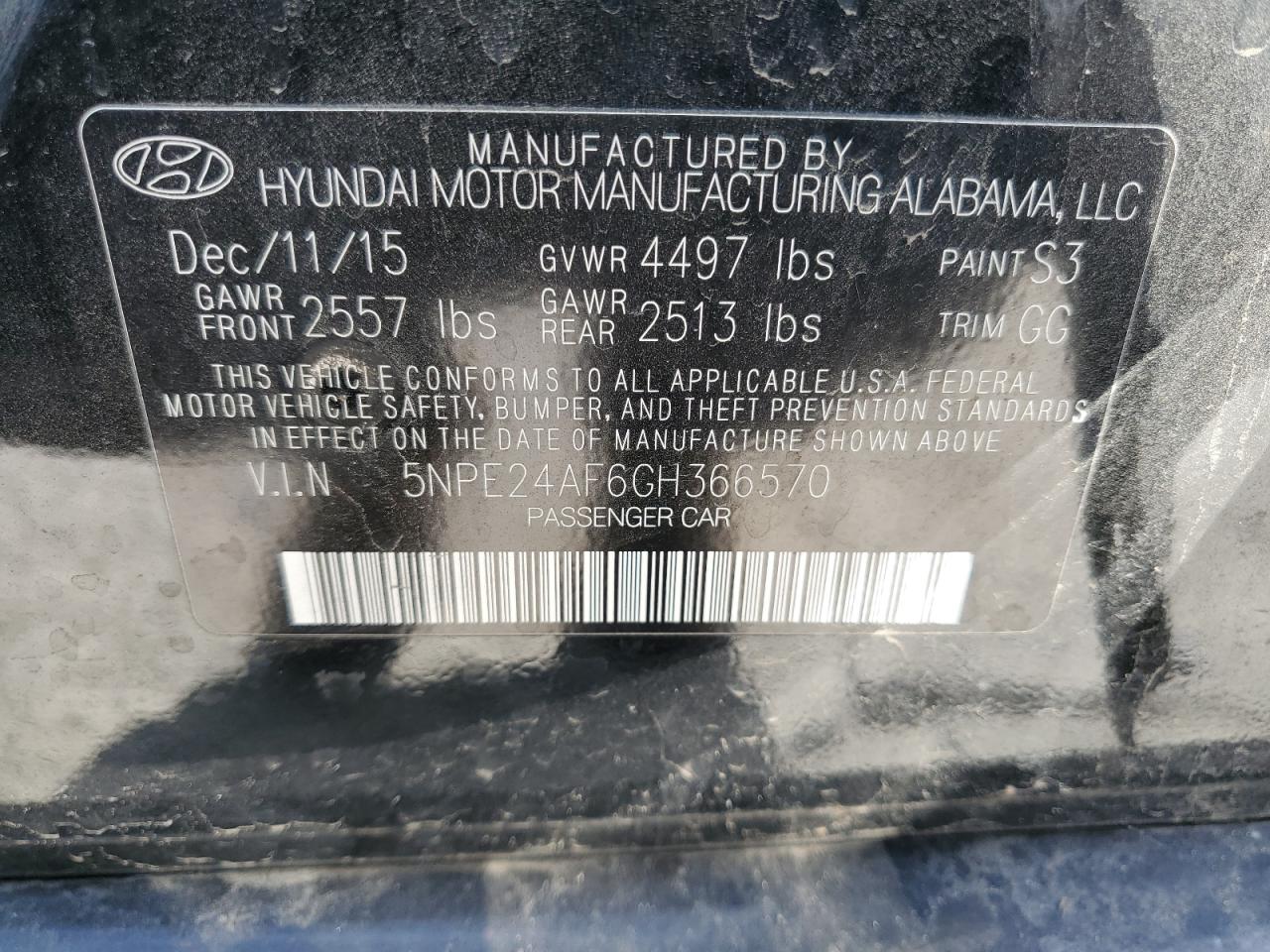 2016 Hyundai Sonata - Image 14
