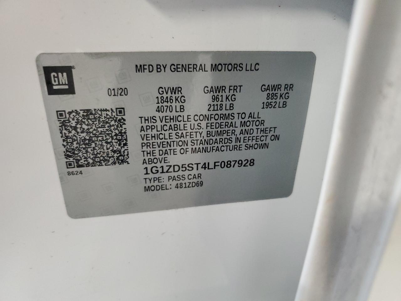 2020 Chevrolet Malibu - Image 12