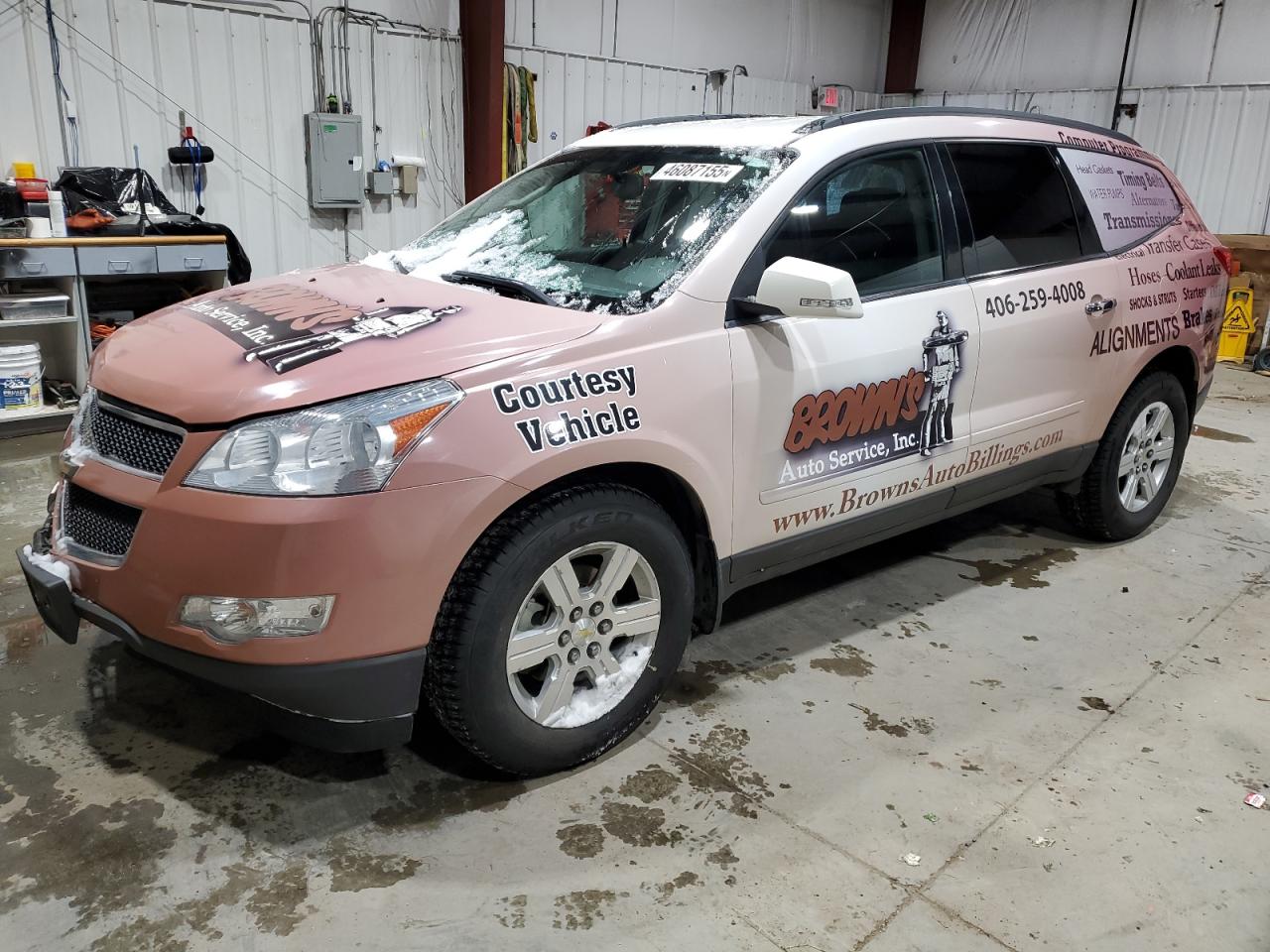2010 Chevrolet Traverse Lt de vânzare în Billings, MT - Front End