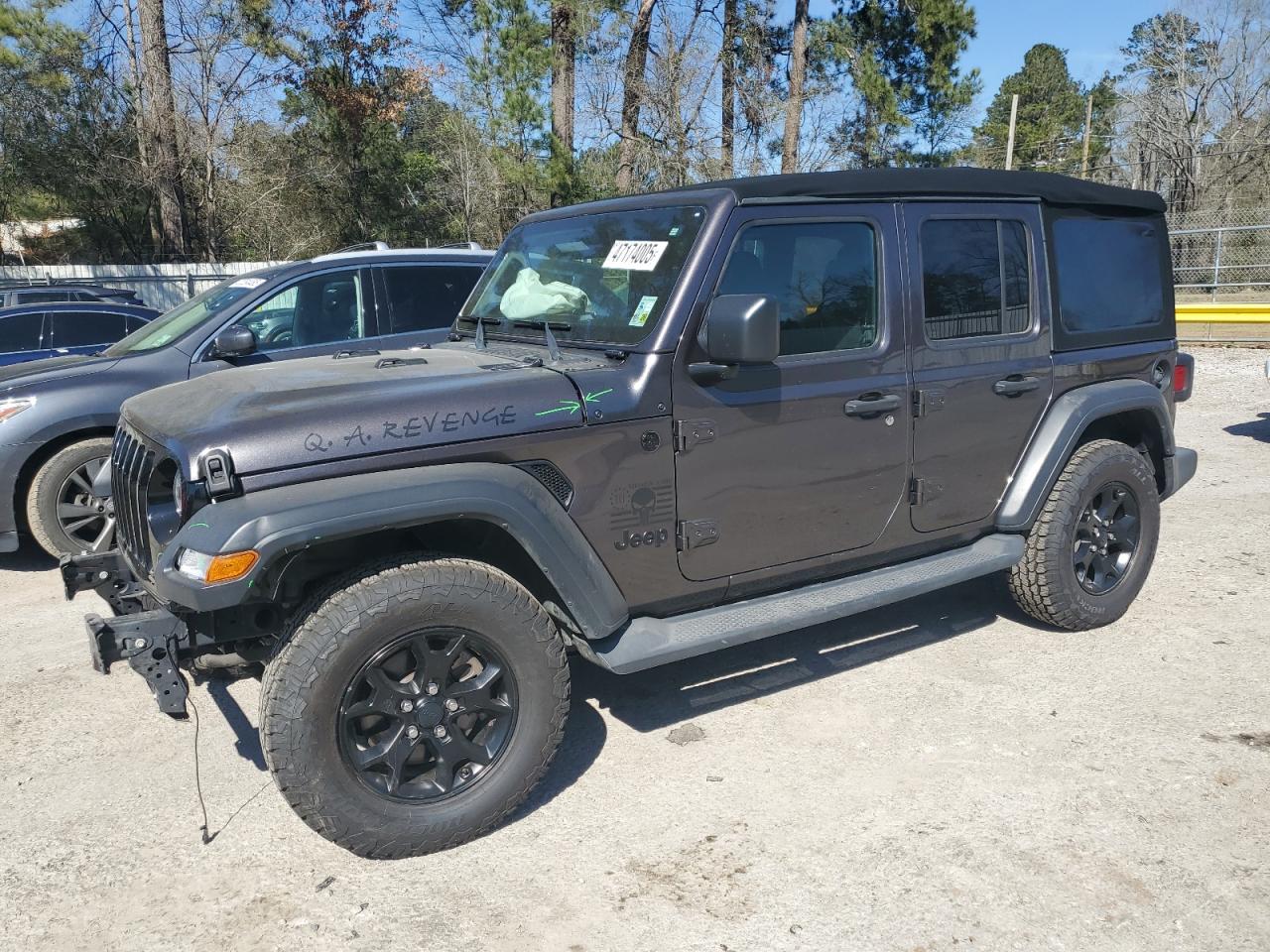 2020 Jeep Wrangler Unlimited Sport zu verkaufen in Greenwell Springs, LA - Front End