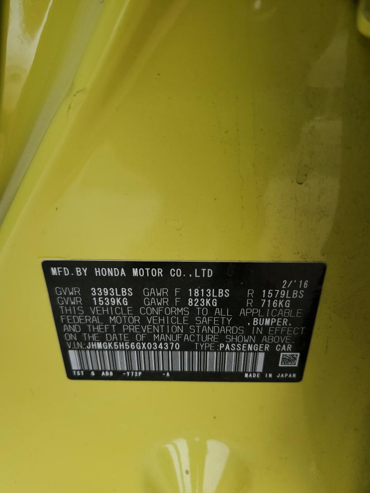 2016 Honda Fit - Image 14