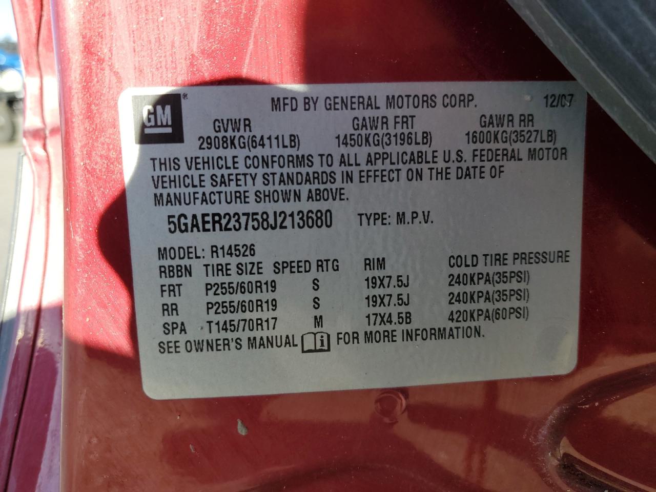 2008 Buick Enclave - Image 14