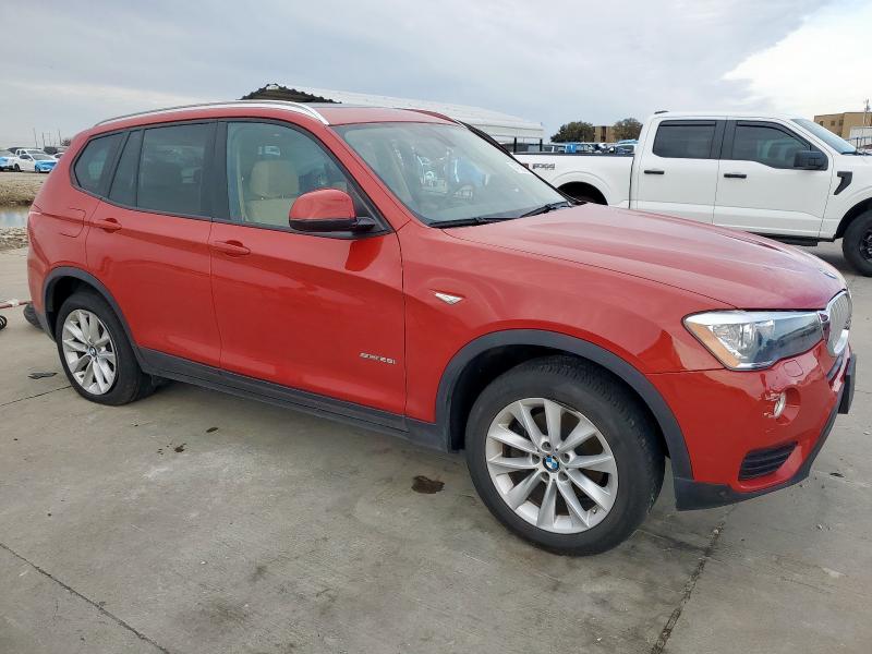  BMW X3 2017 Czerwony
