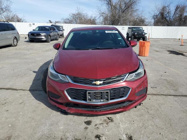 Седаны CHEVROLET CRUZE 2017 Бордовый