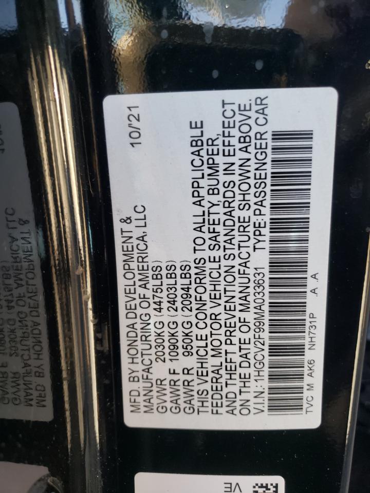 2021 Honda Accord - Image 12