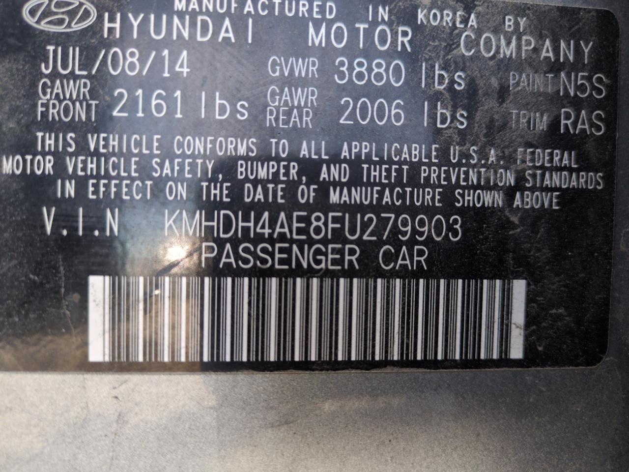 2015 Hyundai Elantra - Image 12