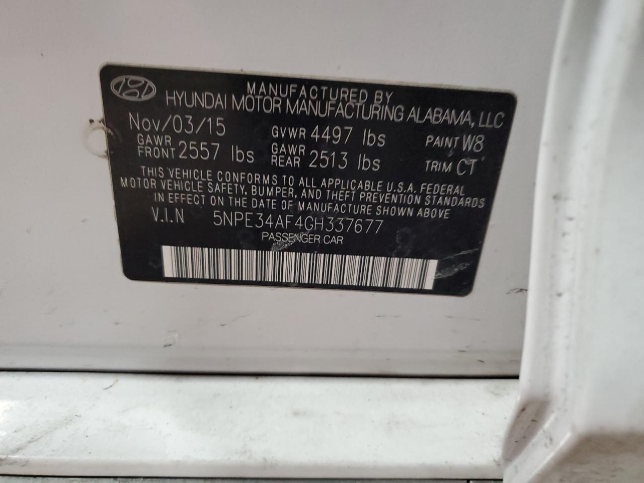 2016 Hyundai Sonata - Image 12