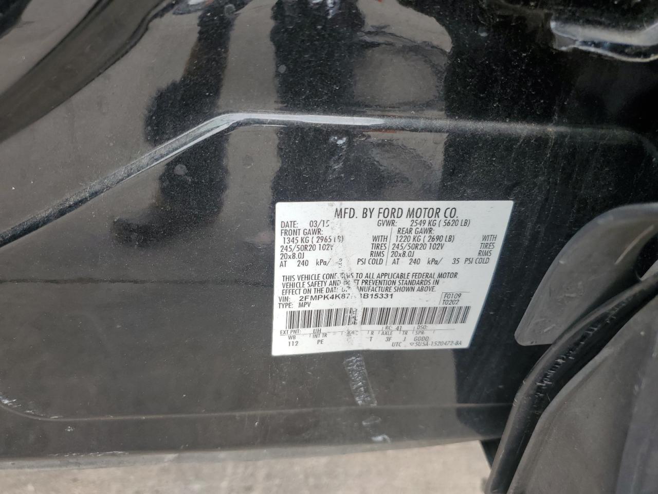 2015 Ford Edge - Image 14