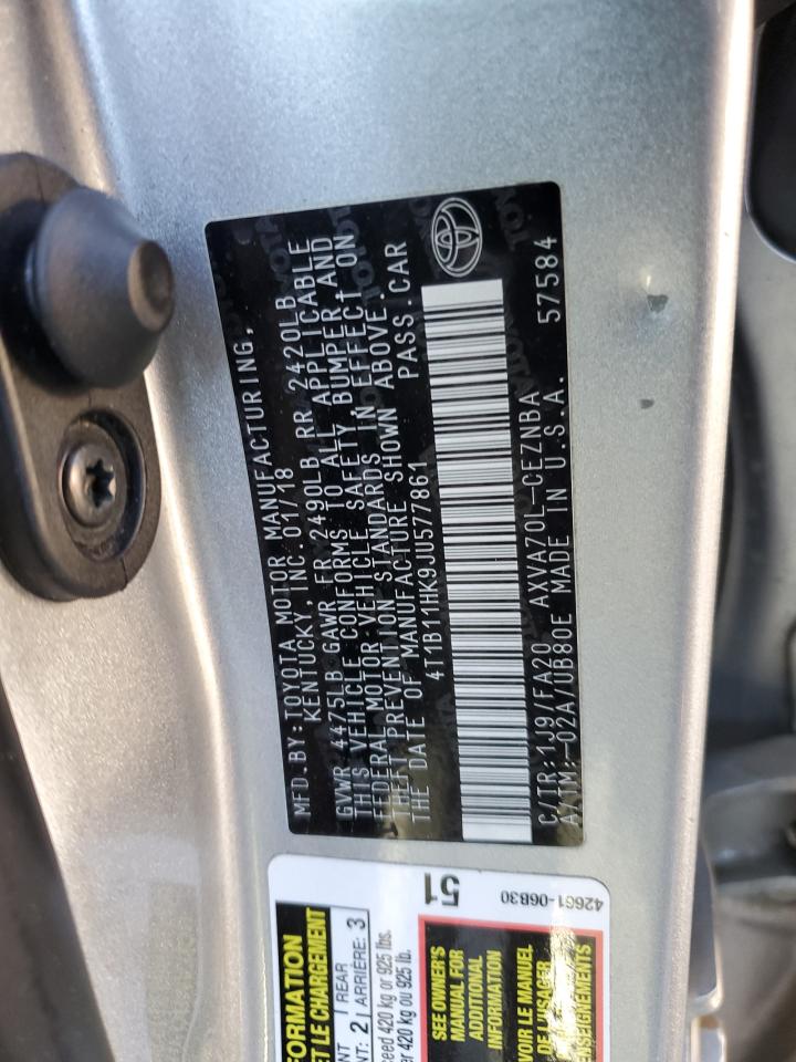 2018 Toyota Camry - Image 12