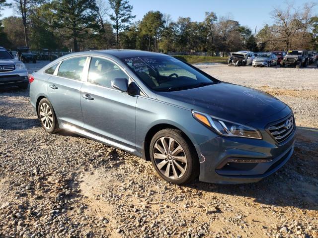  HYUNDAI SONATA 2015 Teal