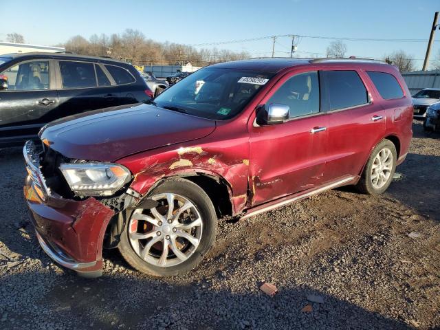  DODGE DURANGO 2018 Czerwony