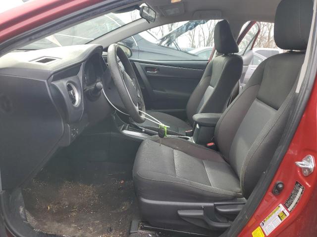  TOYOTA COROLLA 2018 Red