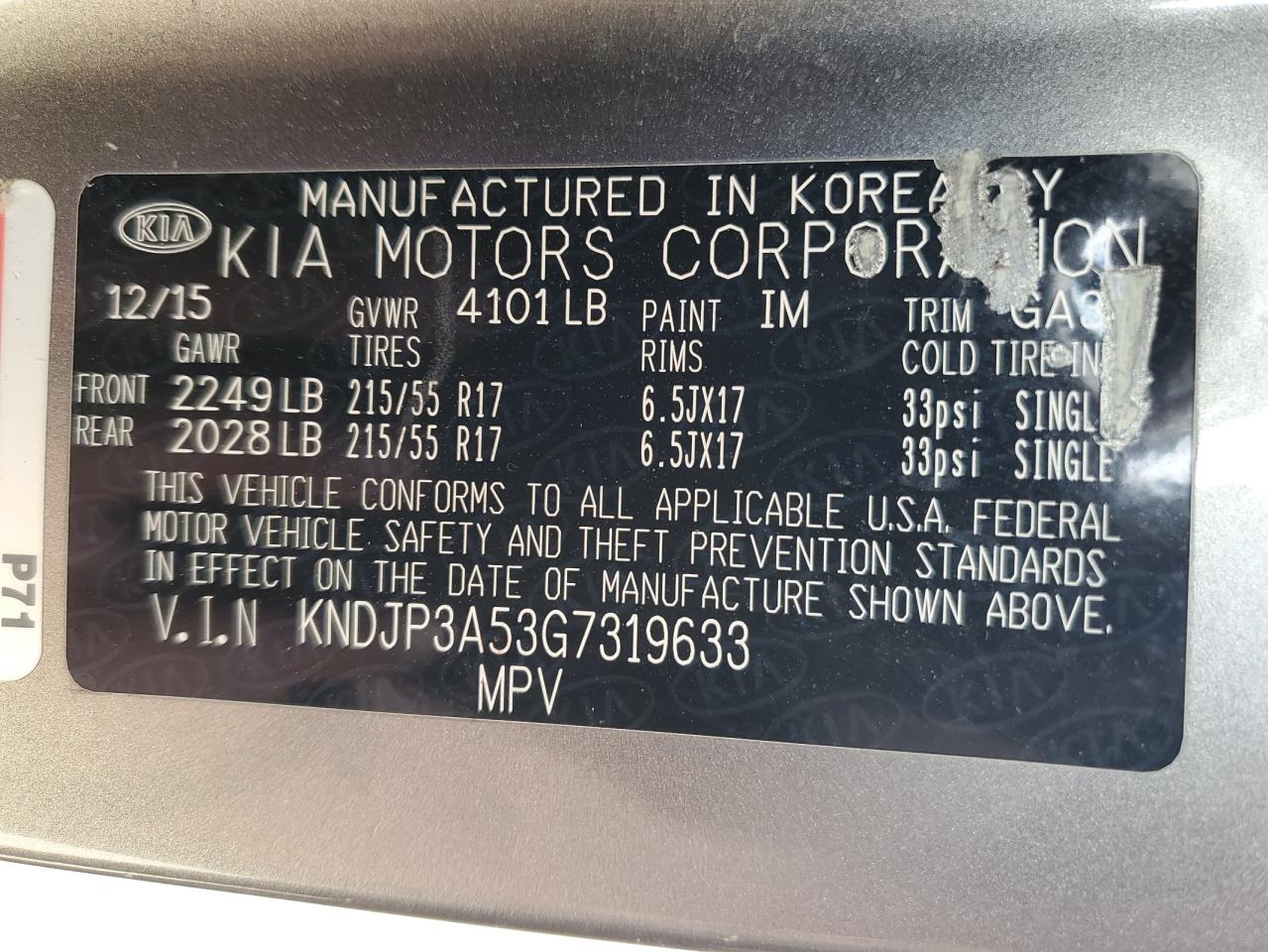 2016 Kia Soul - Image 15