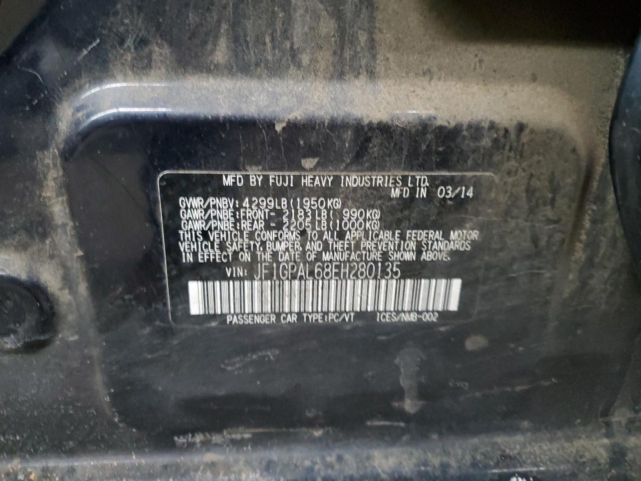 2014 Subaru Impreza - Image 14